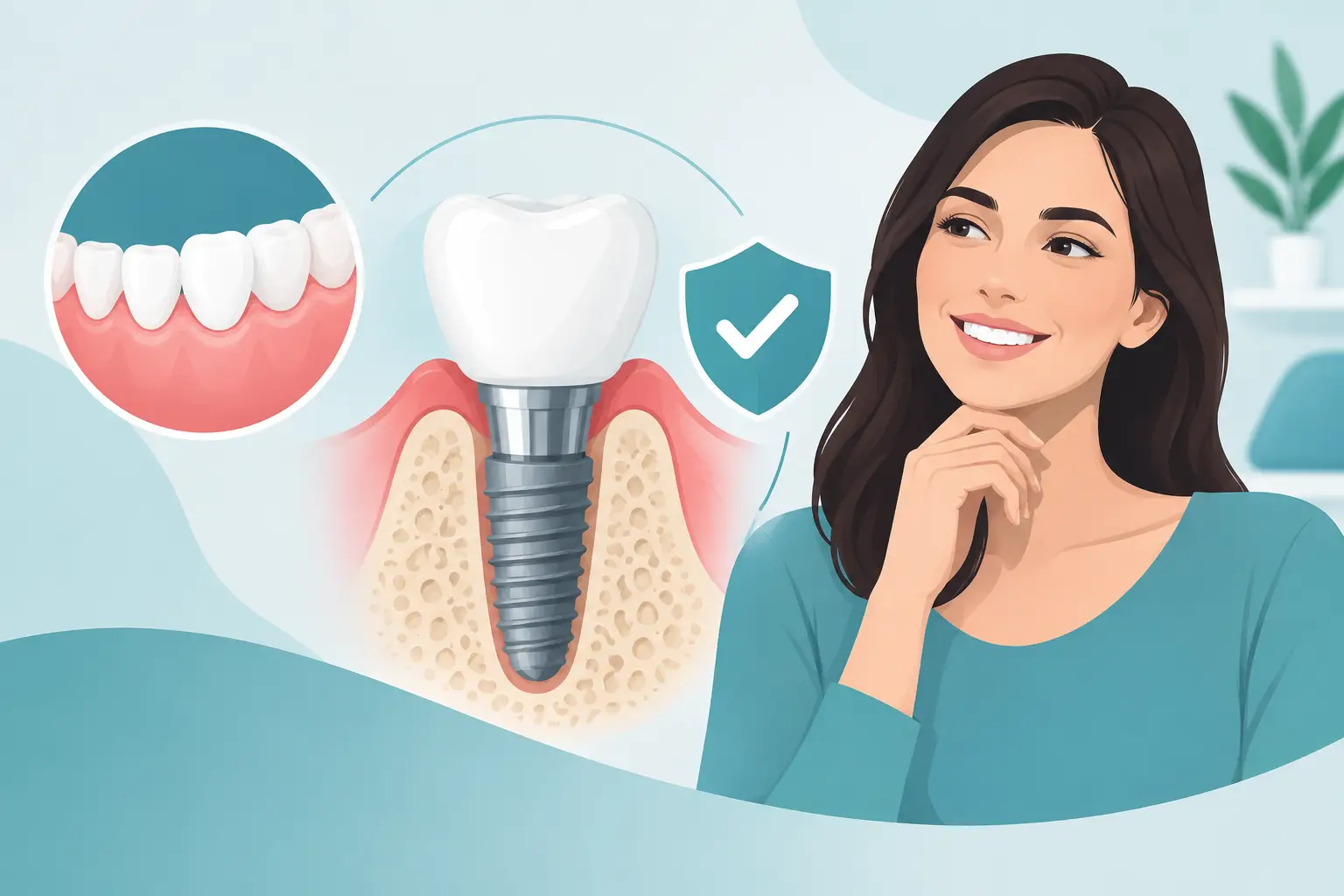 Como evitar rejeição de implante dentário