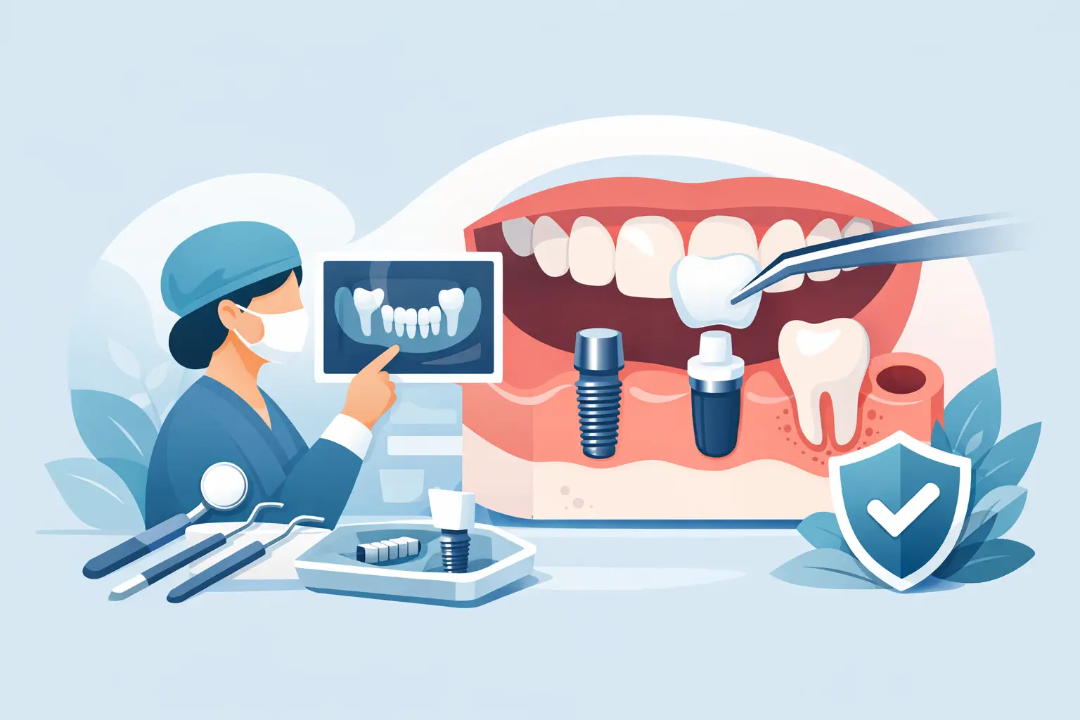 Como preparar a boca para implantes com segurança