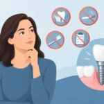 Erros antes de colocar implantes dentários